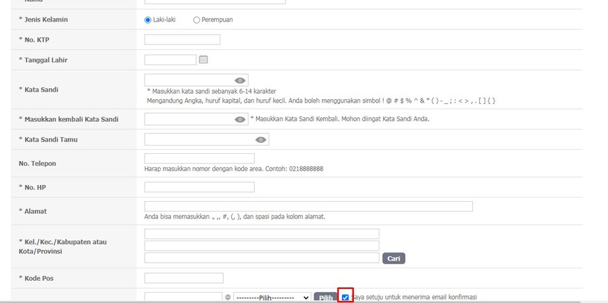 Isi Data Pendaftaran Member Atomy Global