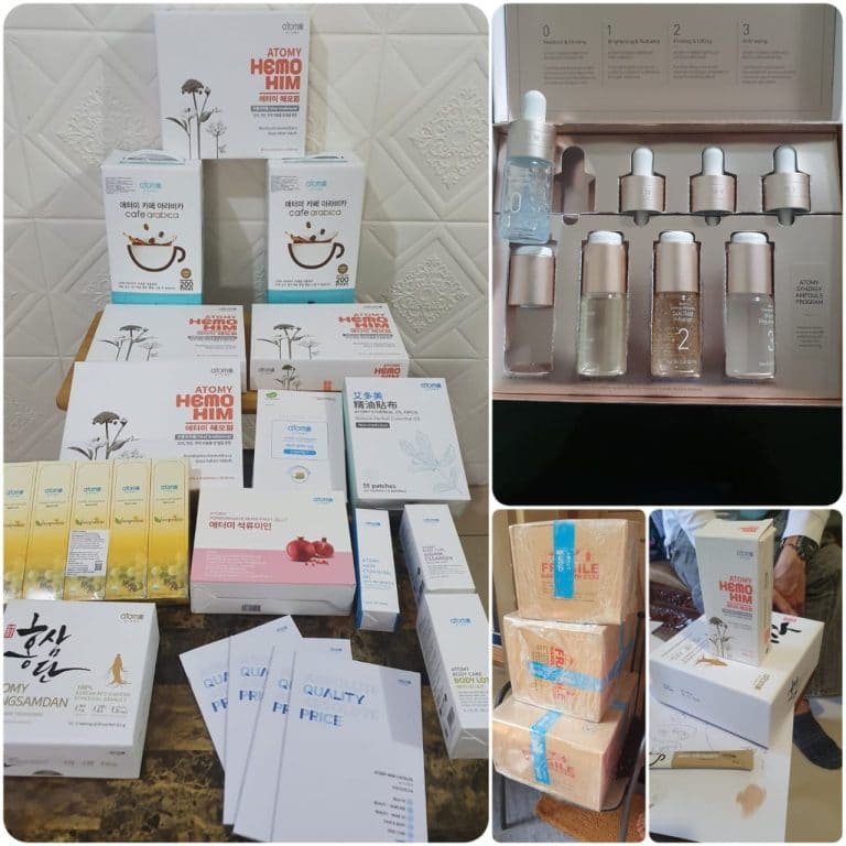 Paket Order Pesanan Produk Atomy Indonesia