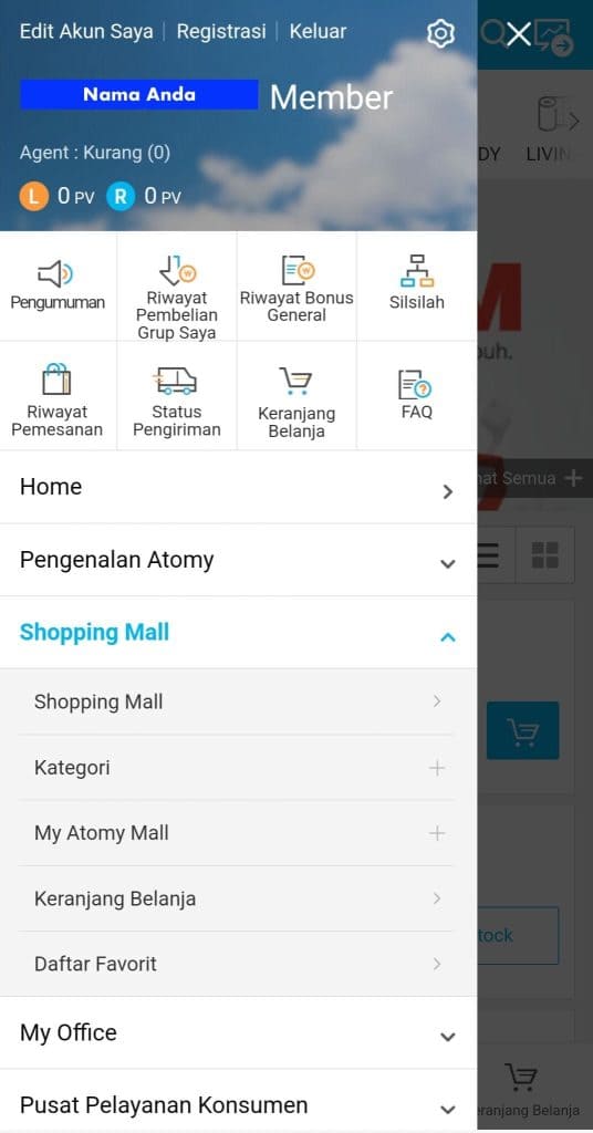 Office Shopping Mall Atomy Apps
